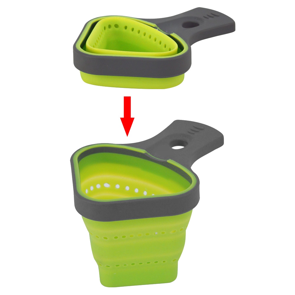 Silicone Strainer Collapsible Tool