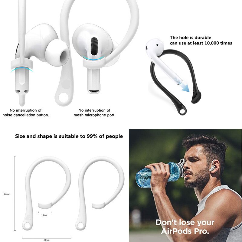 Silicone Strap Bluetooth Ear Hooks (2 pcs) Silicone Strap Bluetooth Ear Hooks (2 pcs)