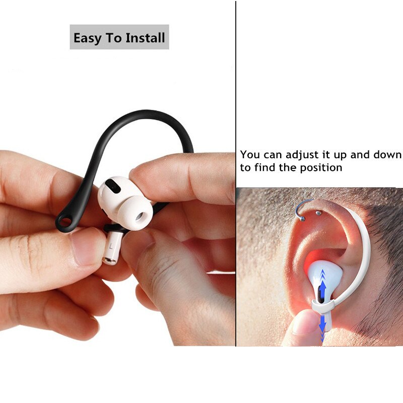 Silicone Strap Bluetooth Ear Hooks (2 pcs) Silicone Strap Bluetooth Ear Hooks (2 pcs)