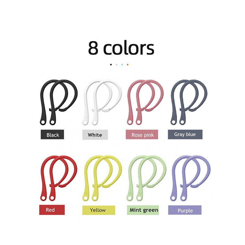 Silicone Strap Bluetooth Ear Hooks (2 pcs) Silicone Strap Bluetooth Ear Hooks (2 pcs)