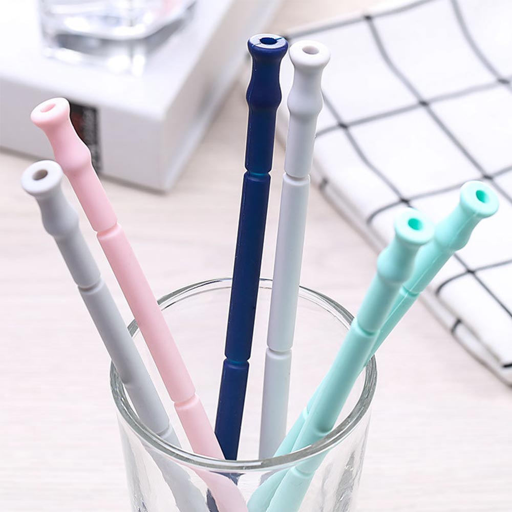 Silicone Straws Reusable Folding Straw Silicone Straws Reusable Folding Straw