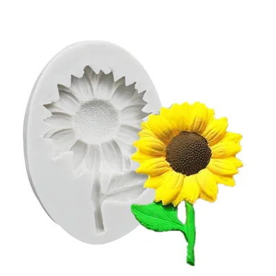 Silicone Sunflower Chocolate Mold