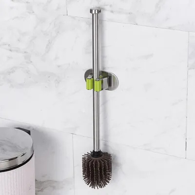 Silicone Toilet Brush with Brush Heads