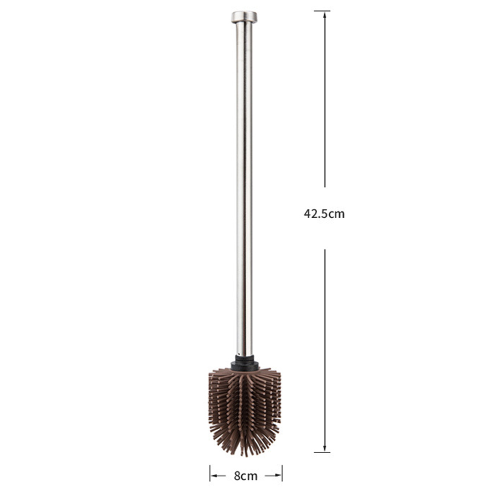 Silicone Toilet Brush with Brush Heads Silicone Toilet Brush with Brush Heads