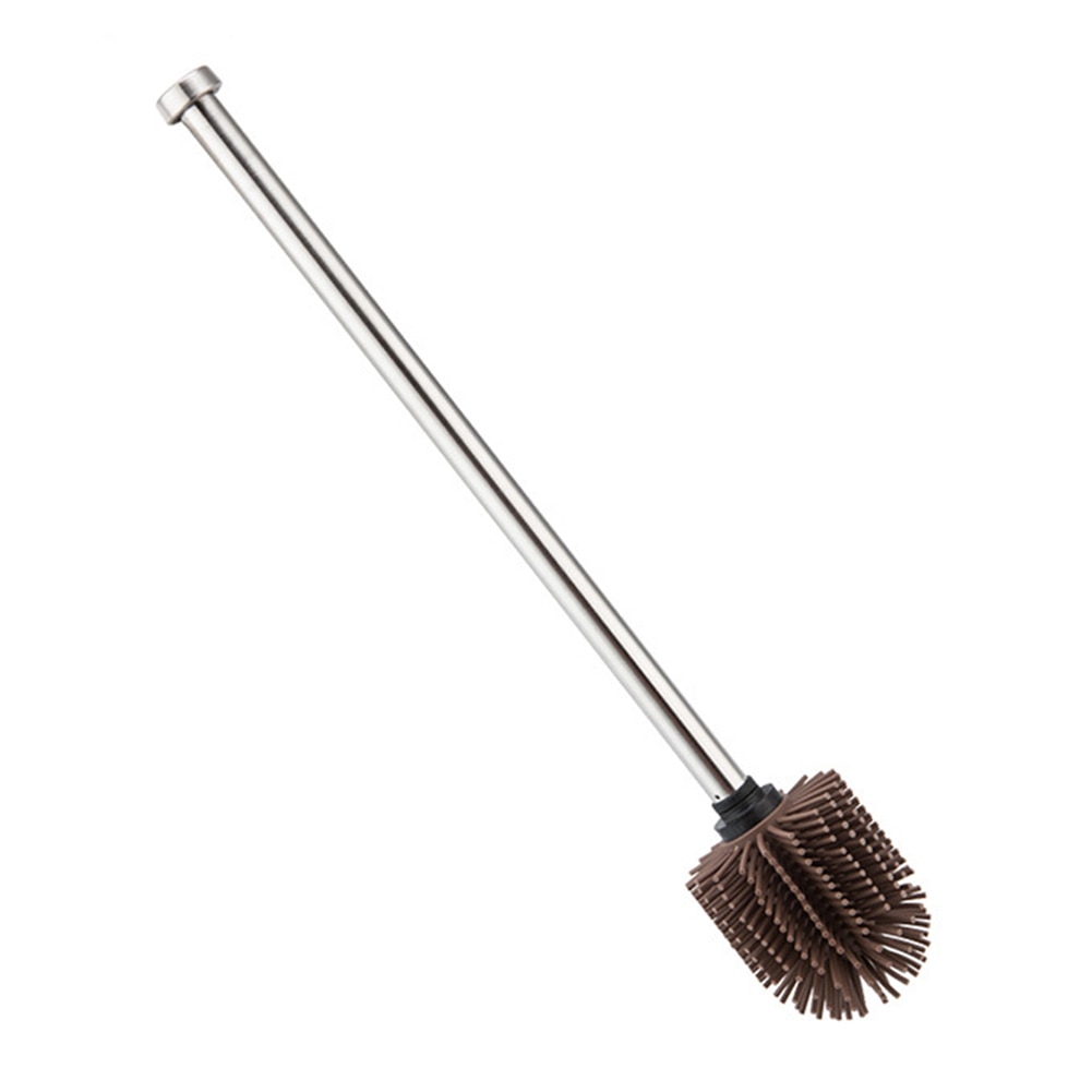 Silicone Toilet Brush with Brush Heads Silicone Toilet Brush with Brush Heads