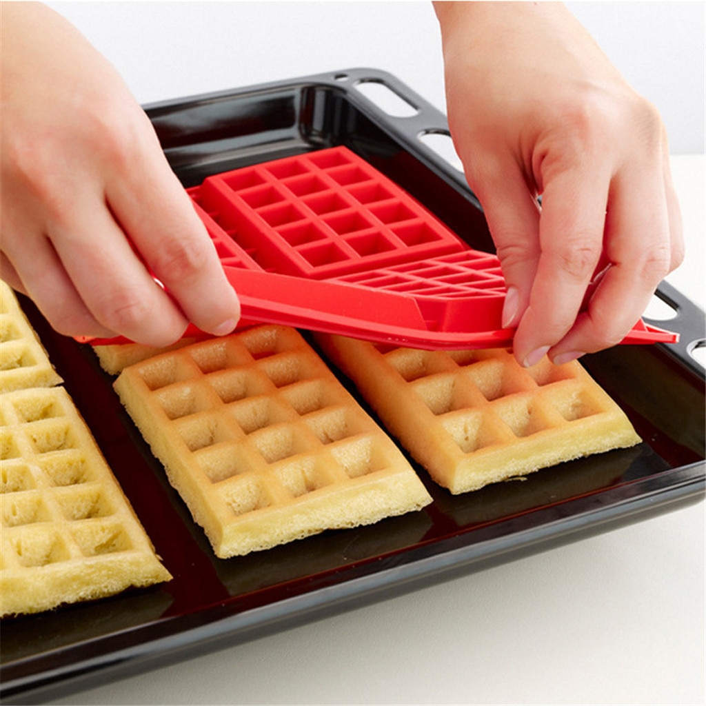 Silicone Waffle Mould Non-Stick (2pcs) Silicone Waffle Mould Non-Stick (2pcs)