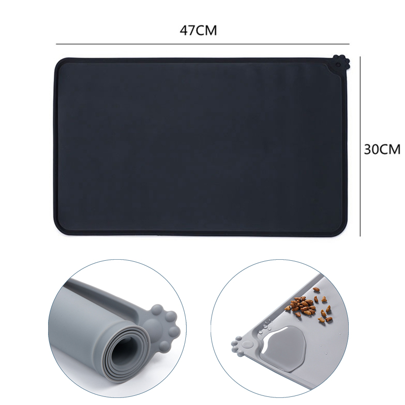 Silicone Waterproof Dog Food Mat Silicone Waterproof Dog Food Mat