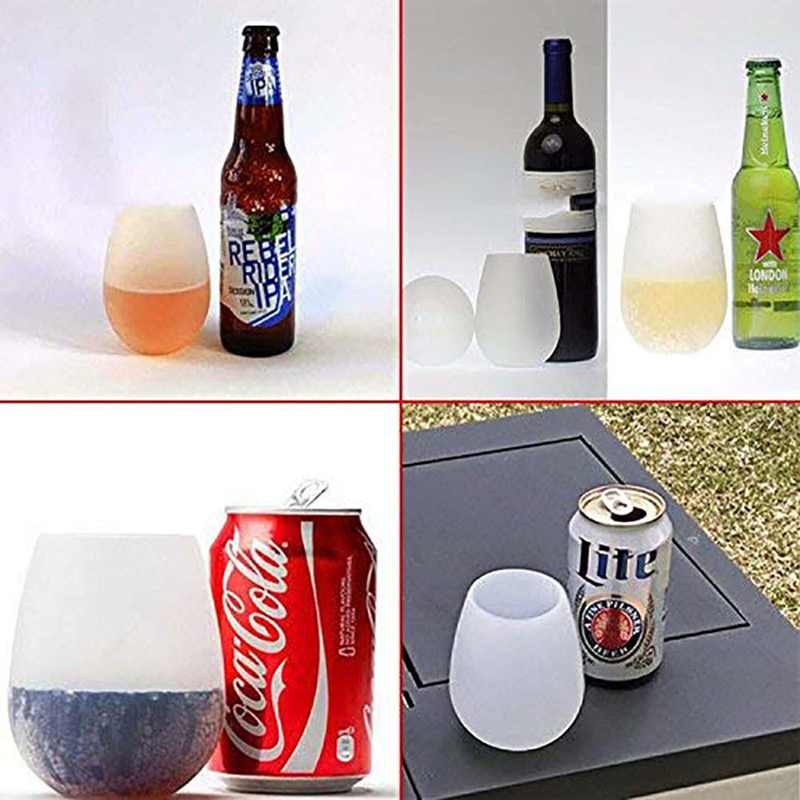Silicone Wine Glass Travel Drinkware Silicone Wine Glass Travel Drinkware