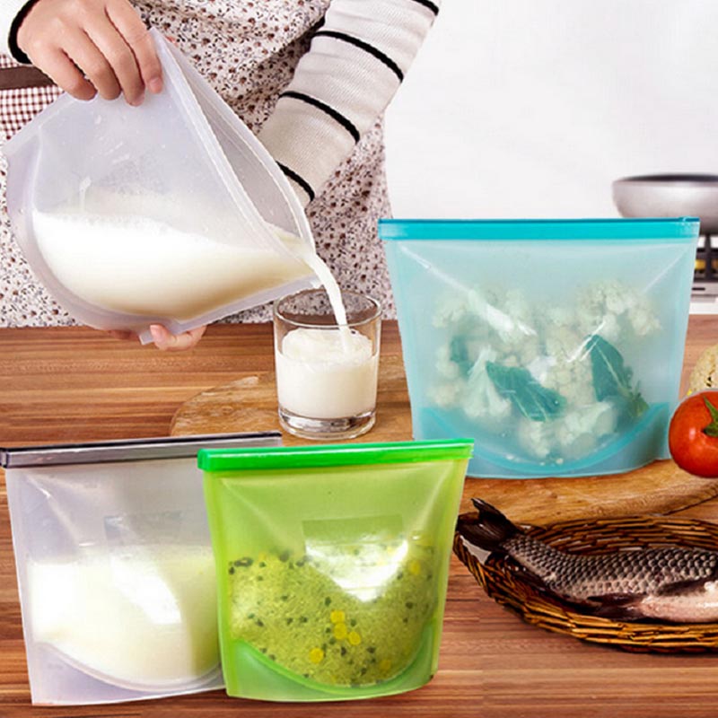 Silicone Ziplock Bags Silicone Ziplock Bags