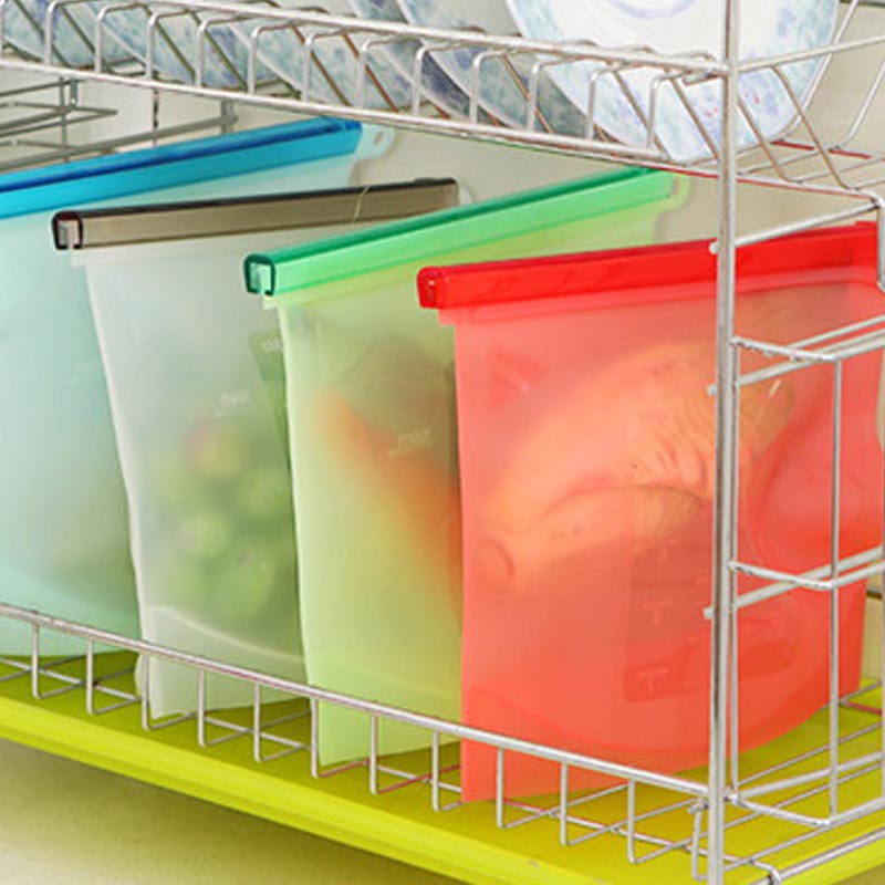 Silicone Ziplock Bags Silicone Ziplock Bags