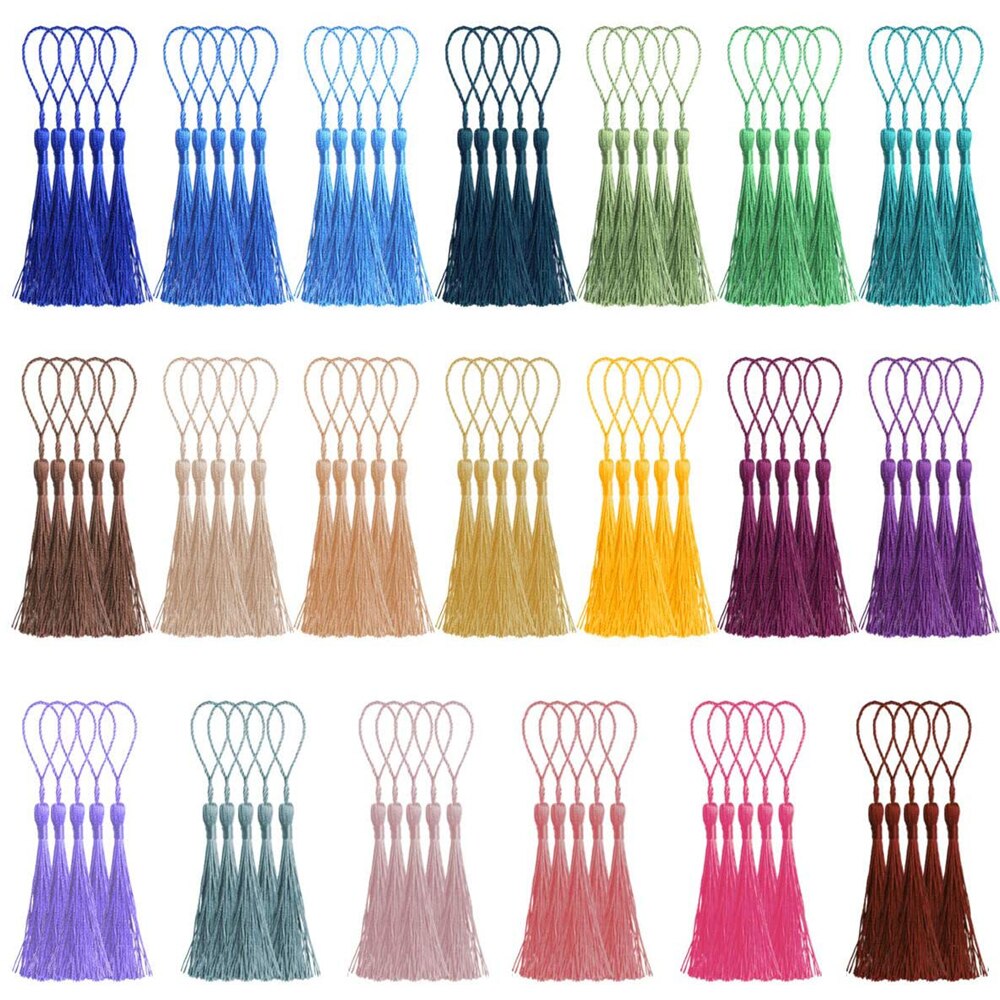 Silk Bookmark Tassels (100pcs)