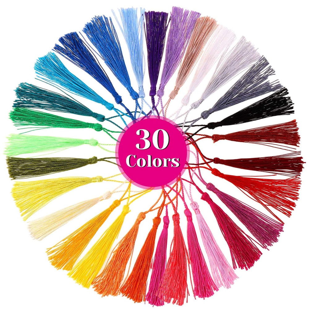 Silk Bookmark Tassels (100pcs) Silk Bookmark Tassels (100pcs)