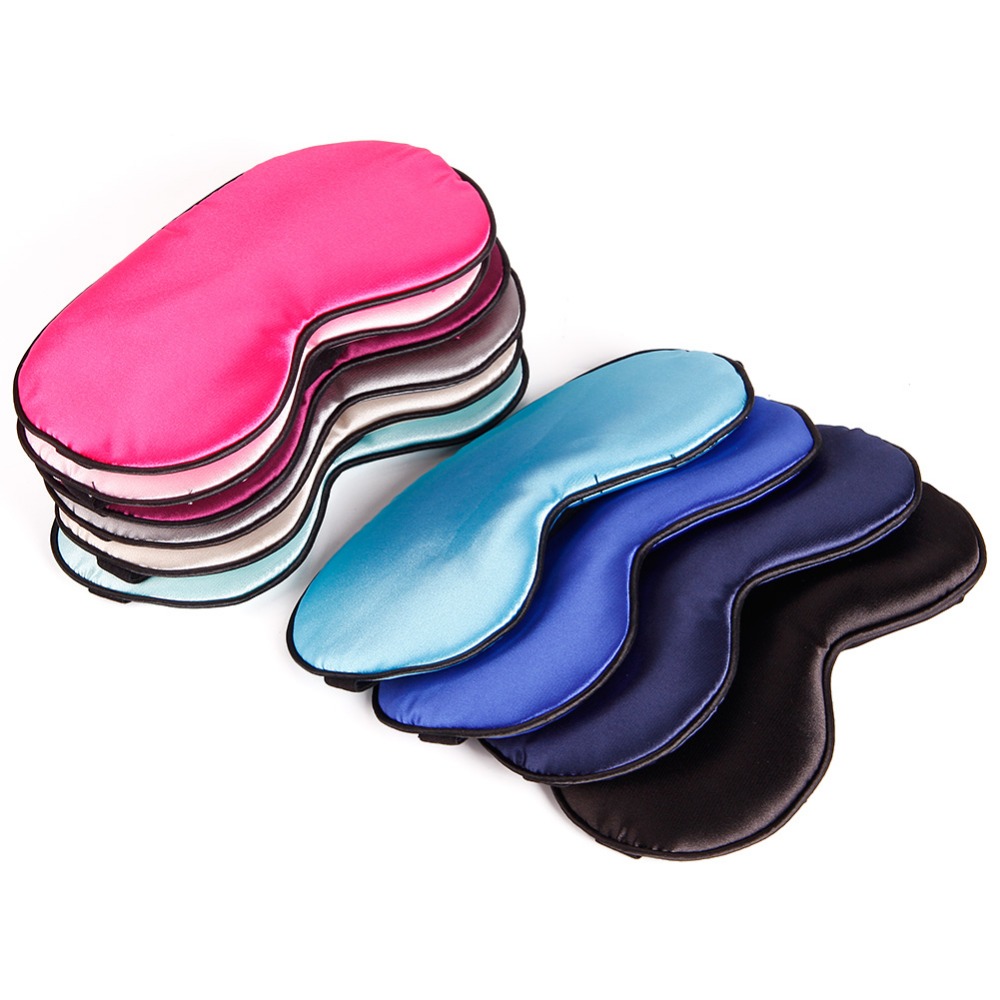 Silk Eye Cover with Adjustable Strap