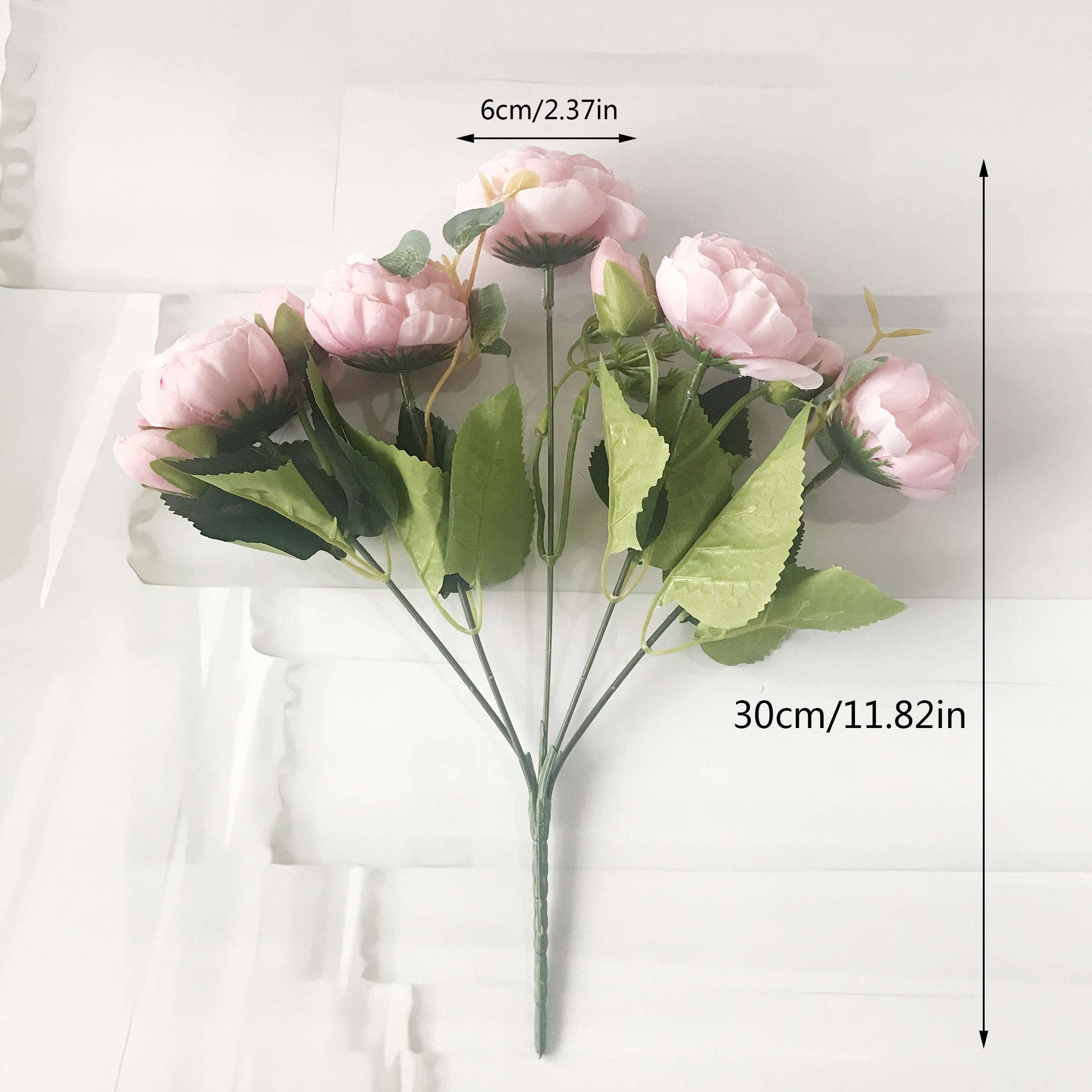 Silk Faux Peony Bouquet Decoration Silk Faux Peony Bouquet Decoration
