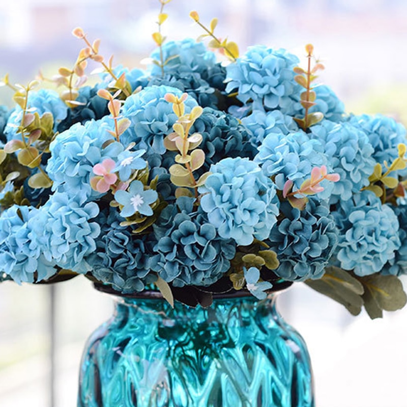 Silk Flower Bouquet Decor 10Heads/Bouquet