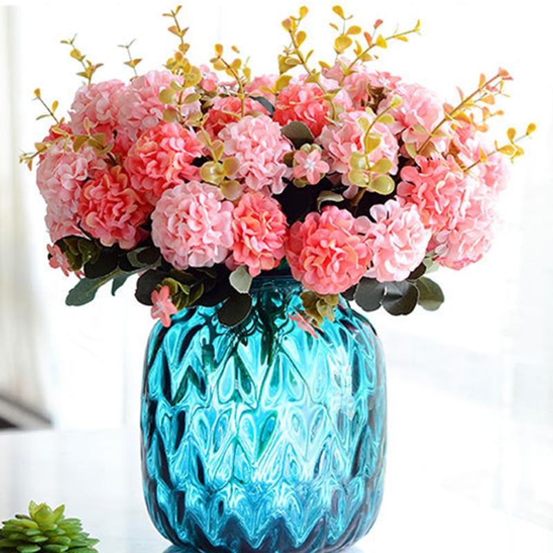 Silk Flower Bouquet Decor 10Heads/Bouquet Silk Flower Bouquet Decor 10Heads/Bouquet