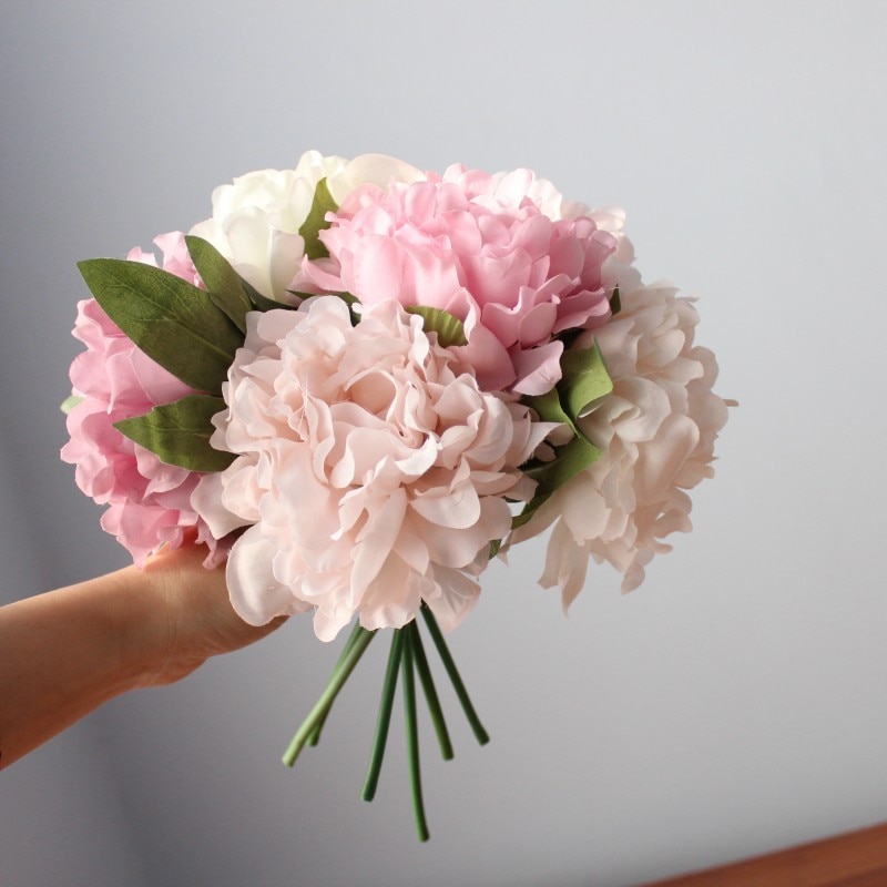Silk Flowers Artificial Decoration (5 Pieces) Silk Flowers Artificial Decoration (5 Pieces)