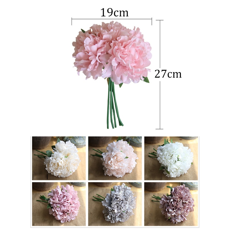 Silk Flowers Artificial Decoration (5 Pieces) Silk Flowers Artificial Decoration (5 Pieces)