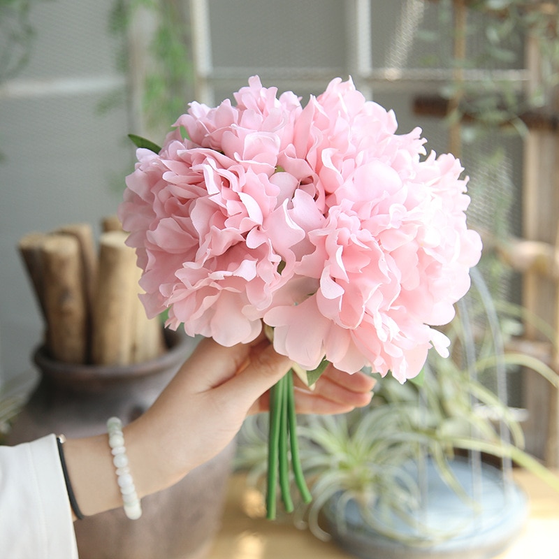 Silk Flowers Artificial Decoration (5 Pieces) Silk Flowers Artificial Decoration (5 Pieces)