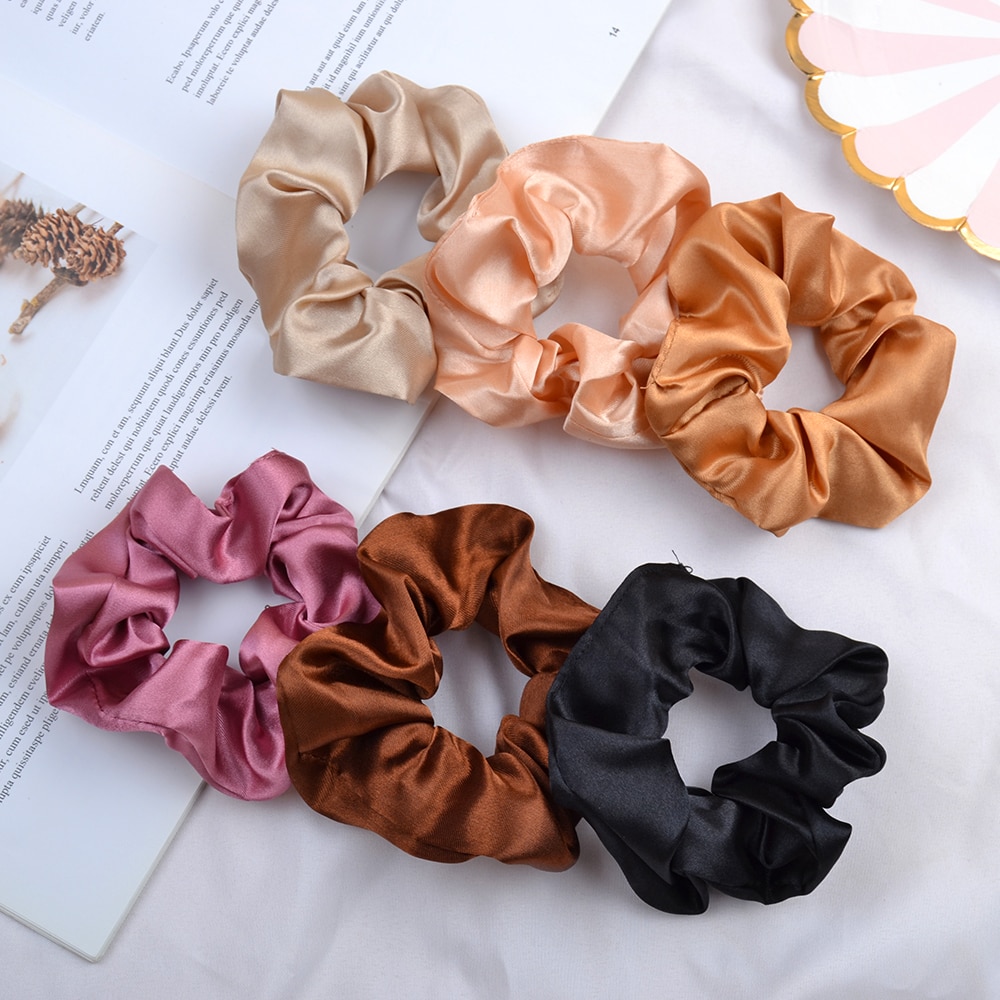 Silk Hair Scrunchie Accessory Silk Hair Scrunchie Accessory