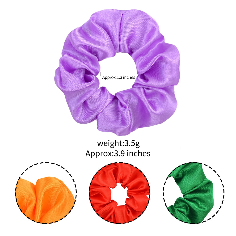 Silk Hair Scrunchie Accessory