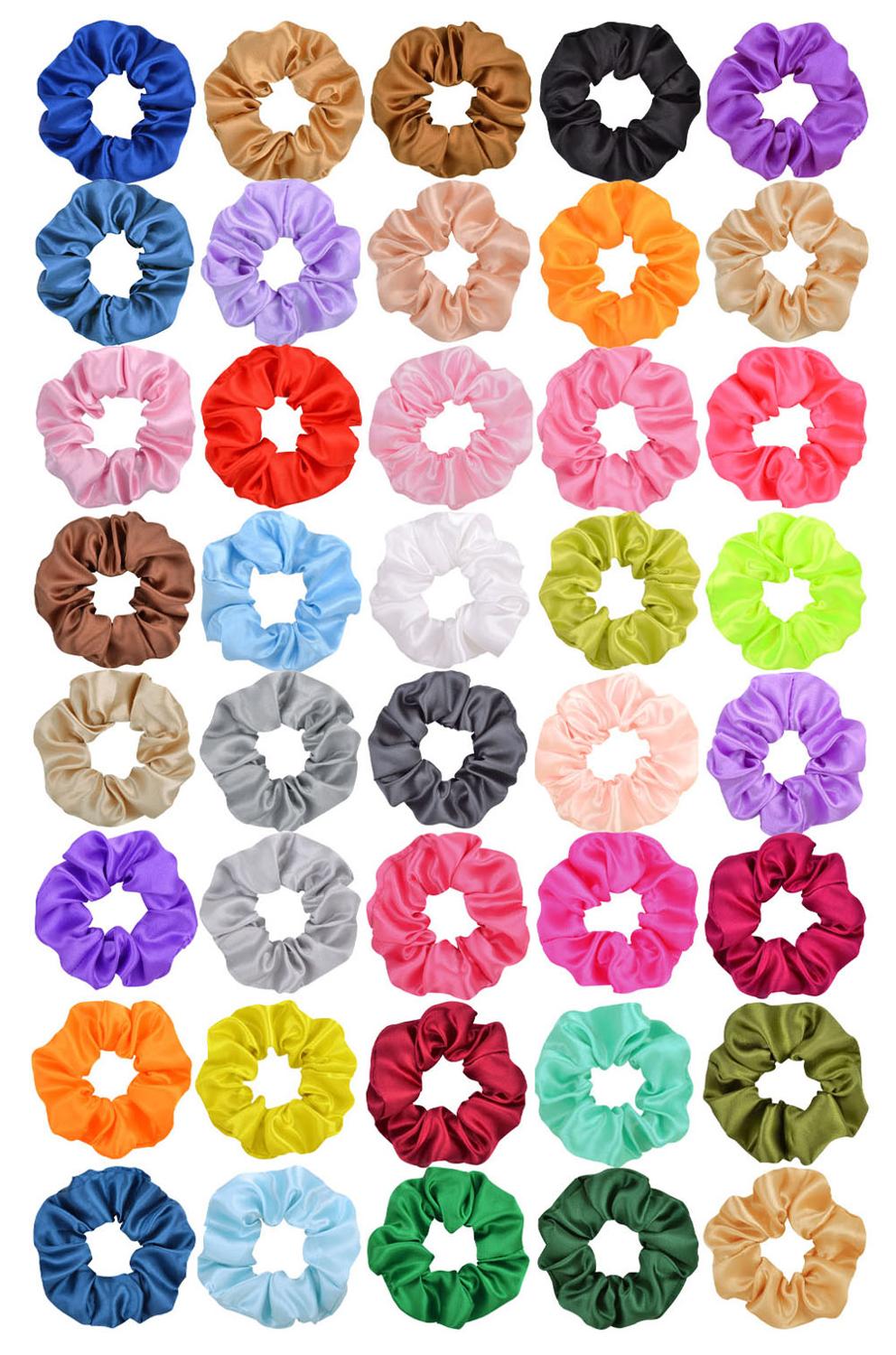 Silk Hair Scrunchie Accessory