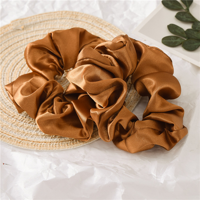 Silk Hair Tie Ponytail Scrunchie Silk Hair Tie Ponytail Scrunchie
