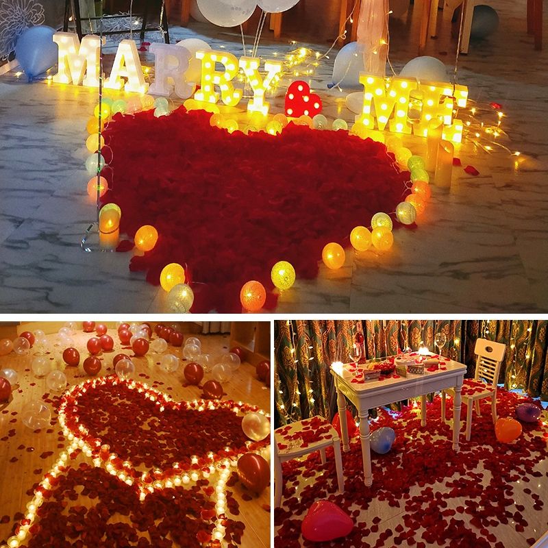 Silk Rose Artificial Flower Petals (500Pcs) Silk Rose Artificial Flower Petals (500Pcs)