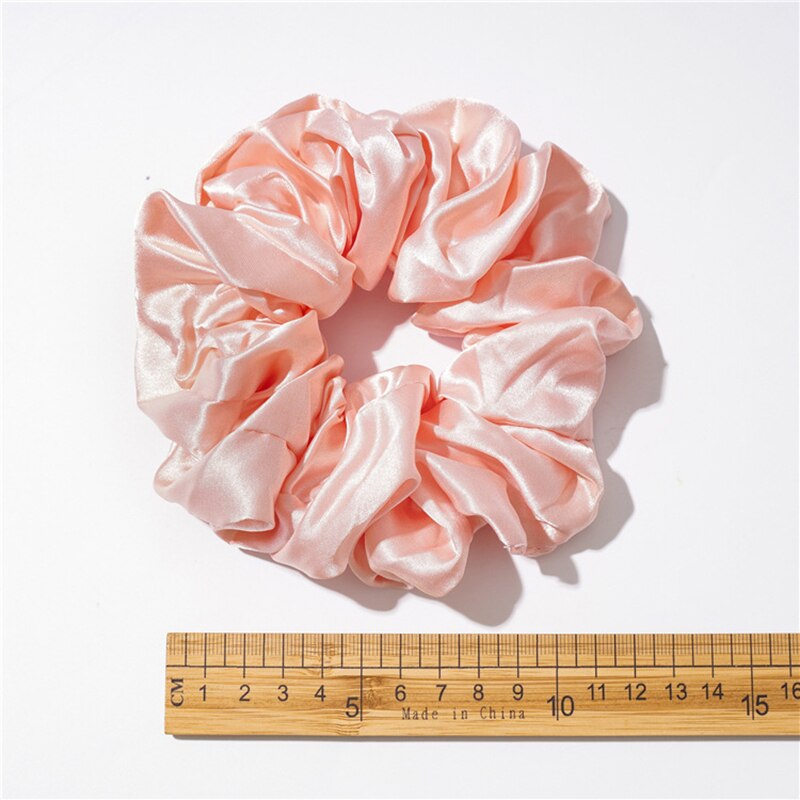 Silk Scrunchie Oversized Hair Accessory Silk Scrunchie Oversized Hair Accessory