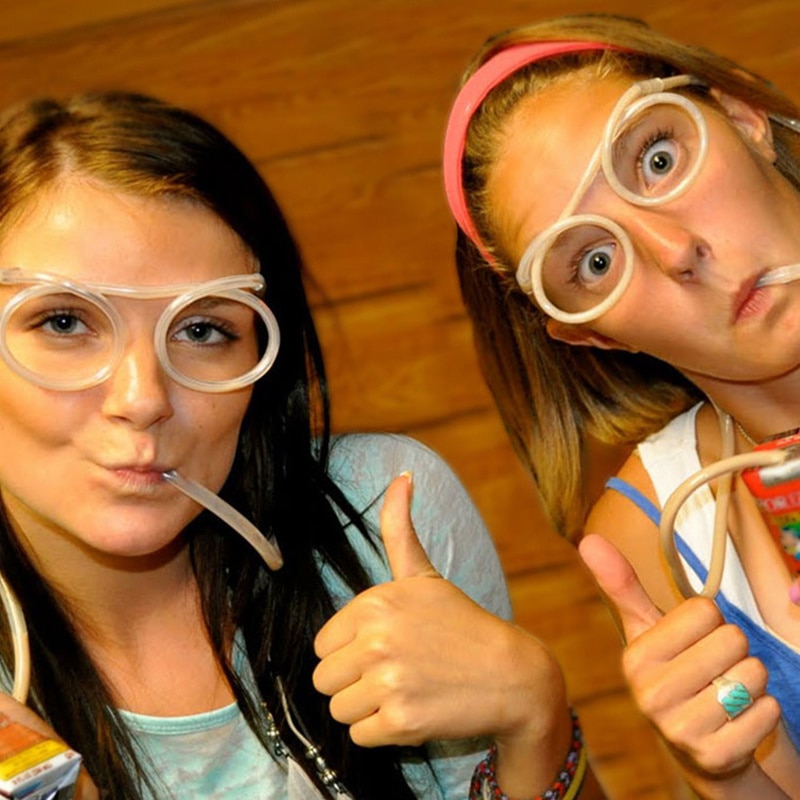 Silly Straw Glasses Birthday Party Supply Silly Straw Glasses Birthday Party Supply