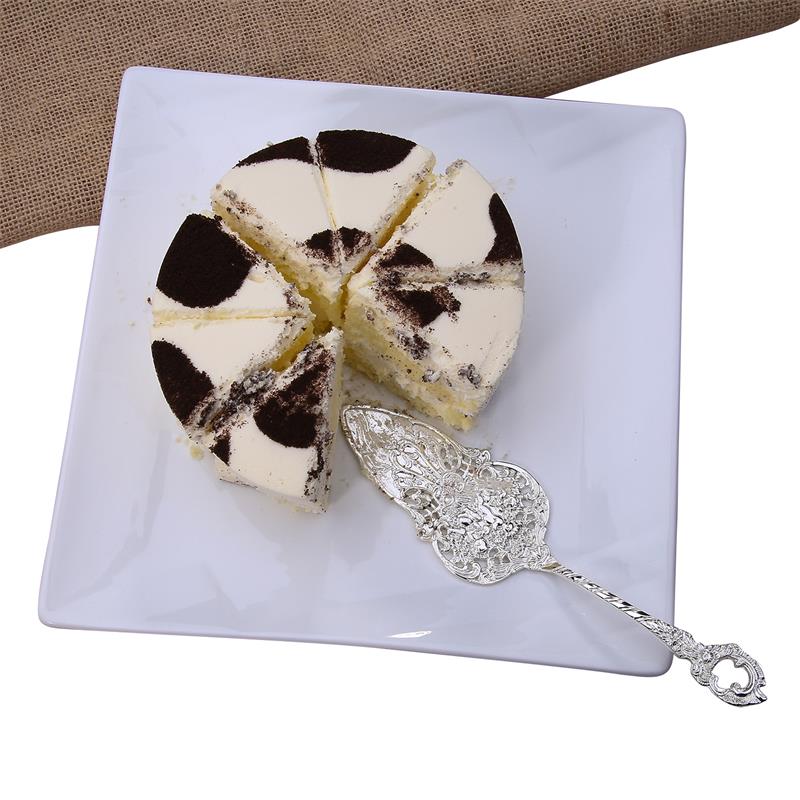 Silver Cake Knife and Server