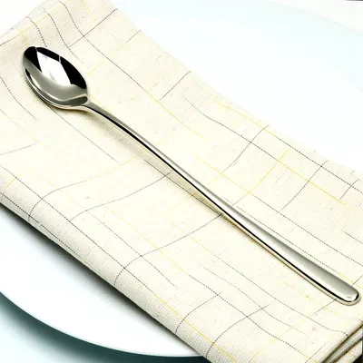 Silver Long Handle Teaspoons (6 Pcs)