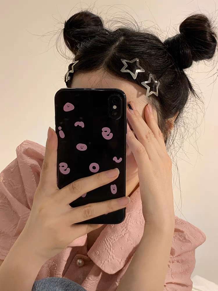 Silver Metal Star Hair Accessories (50 pcs)