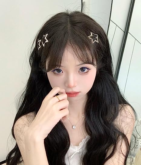 Silver Metal Star Hair Accessories (50 pcs)