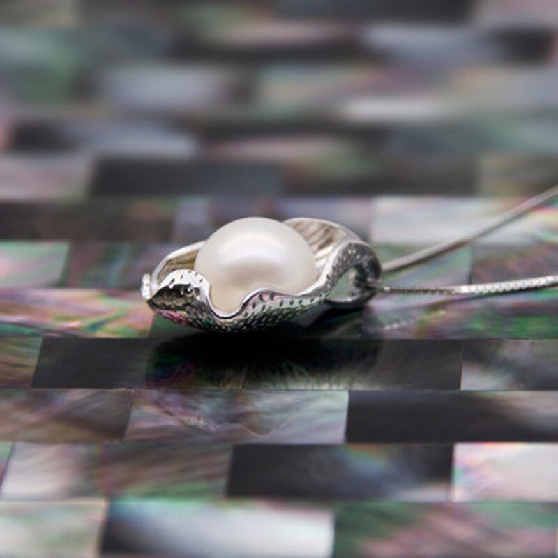 Silver Pearl Necklace for Women