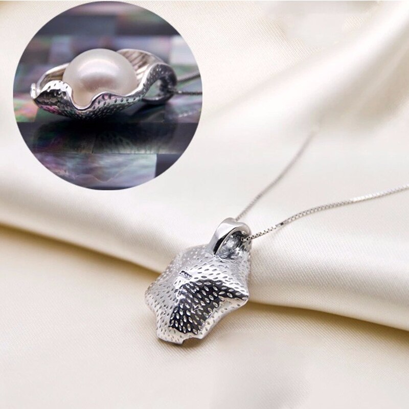 Silver Pearl Necklace for Women