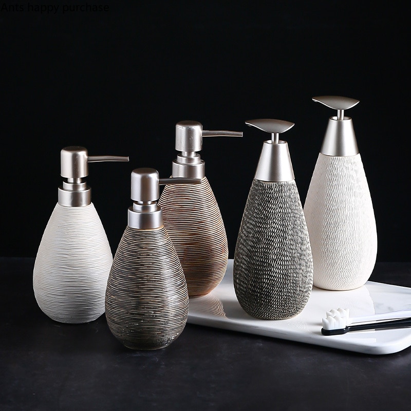 Simple Ceramic Soap Pump Dispenser Simple Ceramic Soap Pump Dispenser