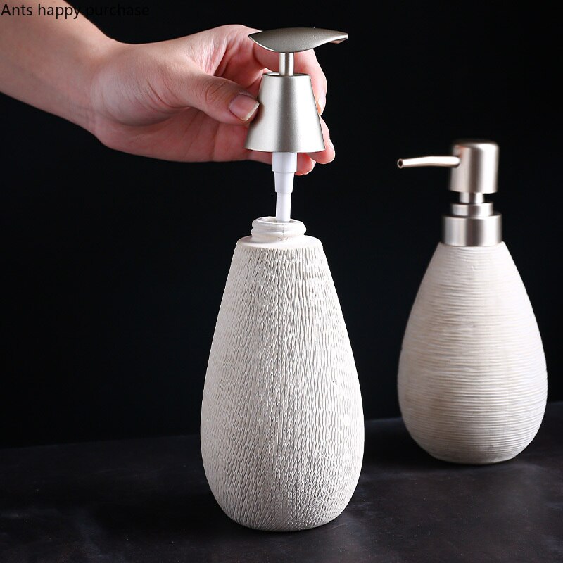 Simple Ceramic Soap Pump Dispenser Simple Ceramic Soap Pump Dispenser