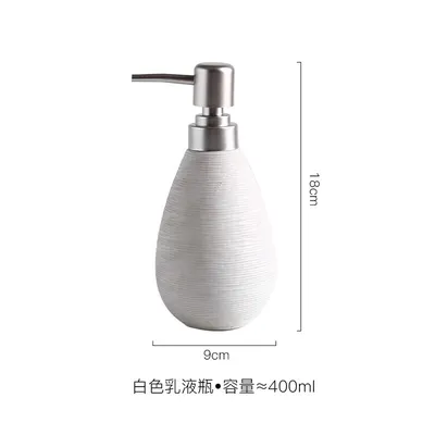 Simple Ceramic Soap Pump Dispenser Simple Ceramic Soap Pump Dispenser