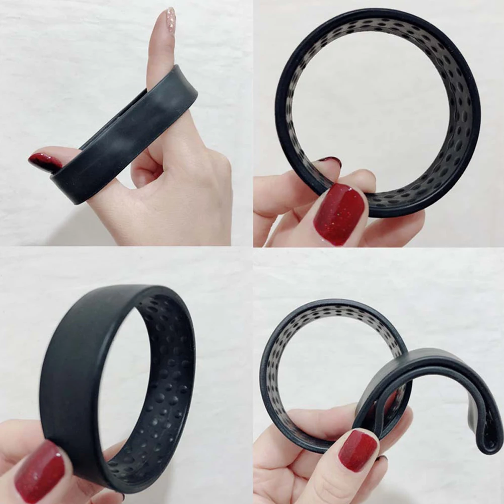 Simple Foldable Elastic Hair Bands Women Ponytail Holder Hair Tie Hair scrunchies Silicone Stationarity Ladies Hair