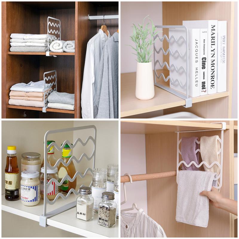 Simple Plastic Closet Shelf Divider