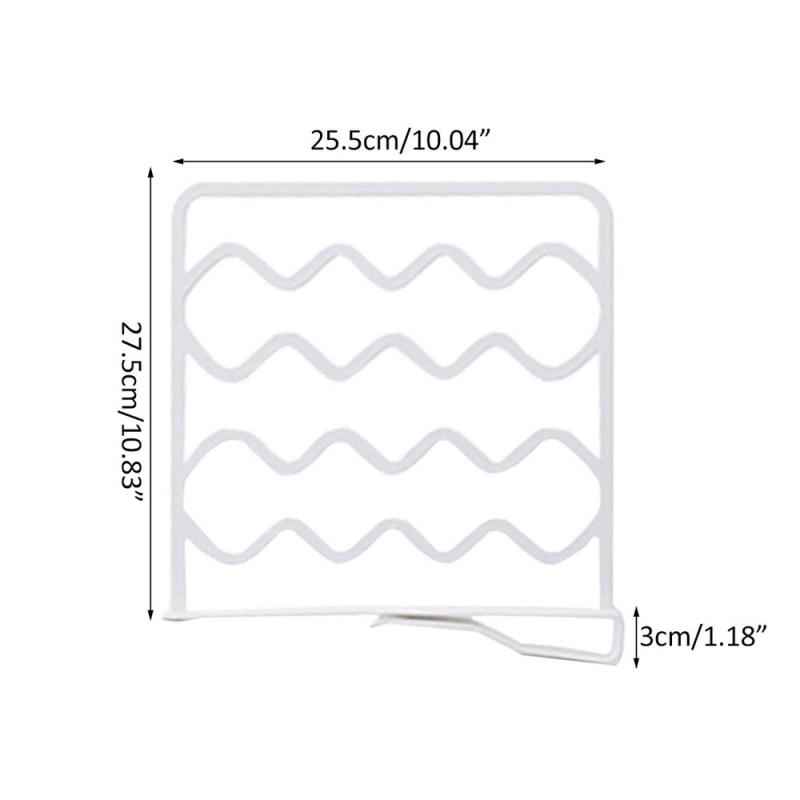 Simple Plastic Closet Shelf Divider