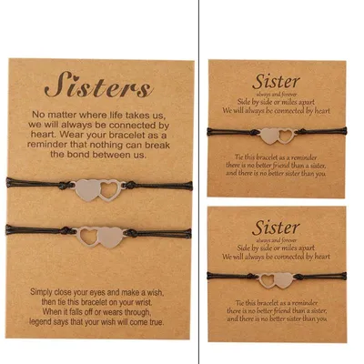 Simple Sisters Bracelet Gift Jewelry
