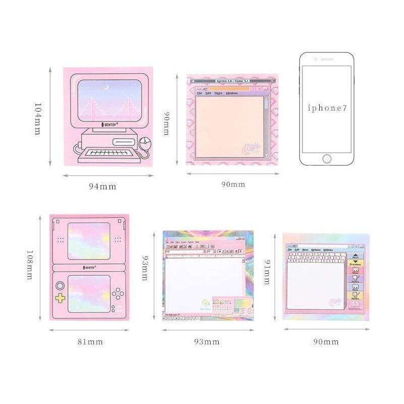 Simple Sticky Note Cute Stationery Simple Sticky Note Cute Stationery
