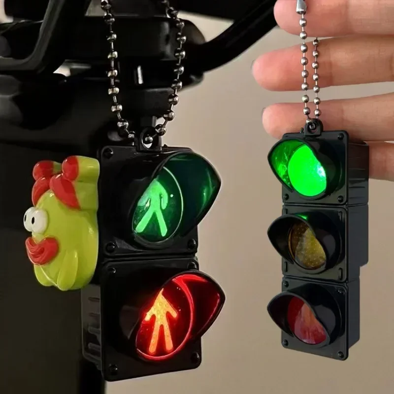 Simulation Electronic Traffic Light Keychain Pendant Mini Pedestrian Light LED Light-emitting Toy Kids Cognitive Toy Simulation Electronic Traffic Light Keychain Pendant Mini Pedestrian Light LED Light-emitting Toy Kids Cognitive Toy