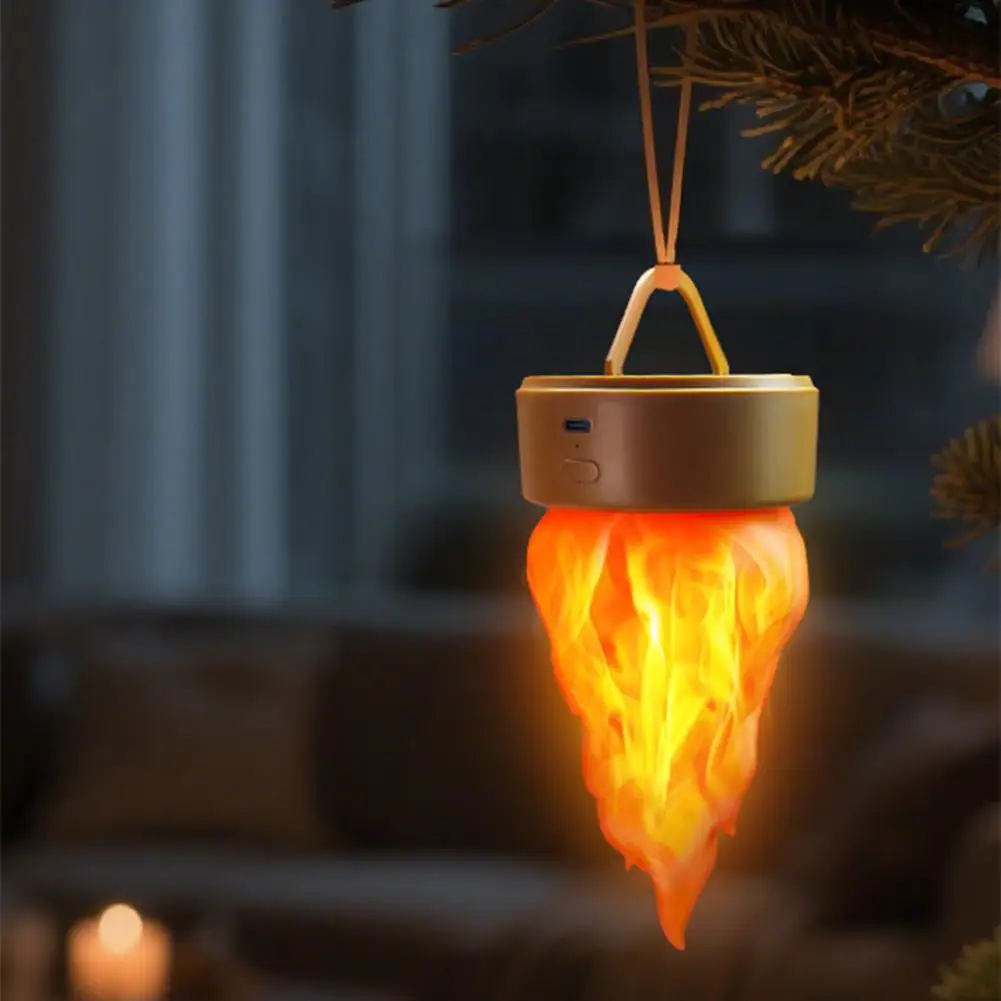 Simulation Flame lamp Rechargeable False fire Night light For Outdoor Camping Courtyard Halloween Christmas Party Decor Simulation Flame lamp Rechargeable False fire Night light For Outdoor Camping Courtyard Halloween Christmas Party Decor