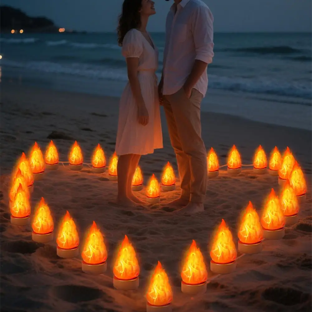 Simulation Flame lamp Rechargeable False fire Night light For Outdoor Camping Courtyard Halloween Christmas Party Decor Simulation Flame lamp Rechargeable False fire Night light For Outdoor Camping Courtyard Halloween Christmas Party Decor