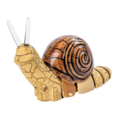 Simulation Funny Puzzle Toys Little Snail with Light Children Play House Remote Control Biological Cognition Education