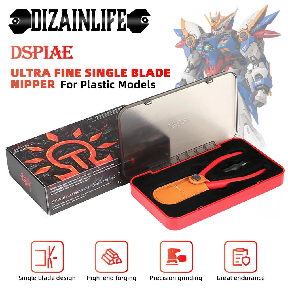 Single Blade Nipper 3.0 Hand Tools Pliers Multifunctional Bent Non-Scale for Electrical Parts Gundam Plastic Models