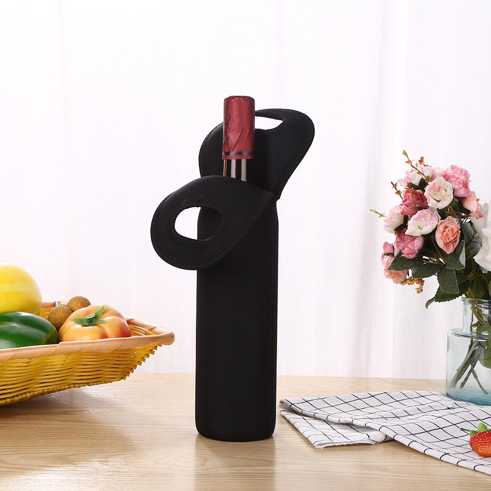 Single Bottle Neoprene Wine Tote